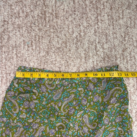 Veronica Beard Fern Paisley Eleonora Ruffle Midi Skir Size 2 - Picture 11 of 11